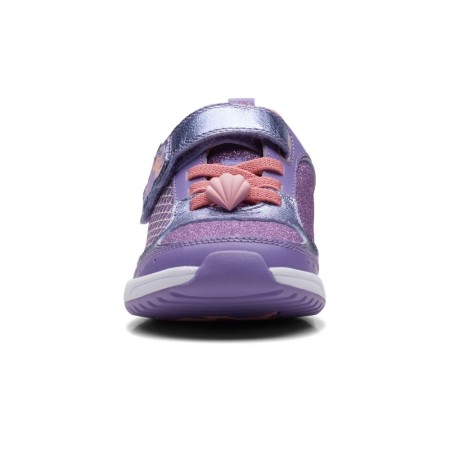 Παιδικό sneaker Clarks Aquatic Brill Kid Purple Interest